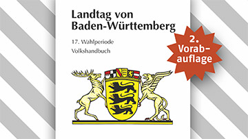 Cover der 2. Vorabauflage Volkshandbuch 17. Wahlperiode