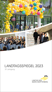 Titelseite des Landtagsspiegel 2023