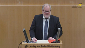 Dr. Wolfgang Philipp am Rednerpult