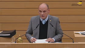Stellv. Landtagspräsident Daniel Born