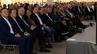 Blick in voll besetzte Auditorium