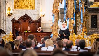 Gottesdienst in der Sankt Michaelis Kirche