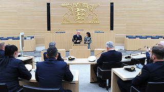 Präsidentin und Kommandant 