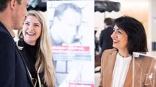 Landtagspräsidentin im Gespräch