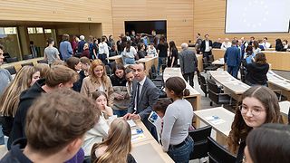 Austausch in moderierten Arbeitsgruppen