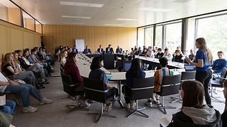 Austausch in moderierten Arbeitsgruppen