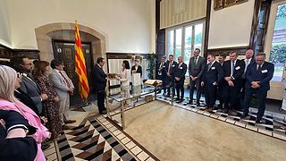 Besuch des Präsidenten Josep Rull Andreu