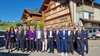Gruppenbild mit Teilnehmern der Konferenz
