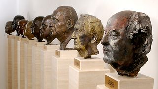 Büsten ehemaliger Landtagspräsidenten