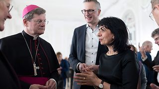 Muhterem Aras spricht mit Erzbischof Stephan Burger 