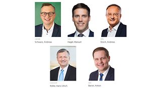 Portraits der Fraktionsvorsitzenden