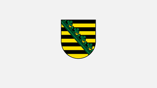 Wappen vom Sächsischen Landtag