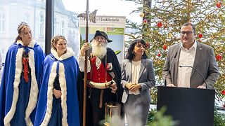 Marco Gauger am Rednerpult