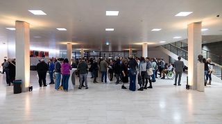 Stehempfang im Foyer