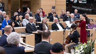 Musikalische Begleitung im Plenarsaal