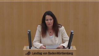 Katrin Steinhülb-Joos am Redepult
