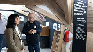 Führung durch die Gedenkstätte "Die Männer von Brettheim"