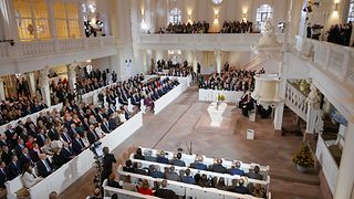 Ökumenischer Gottesdienst in der Ludwigskirche.