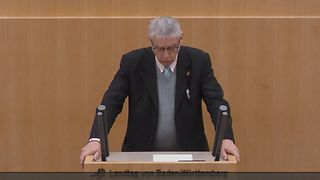 Hans-Peter Hörner am Redepult