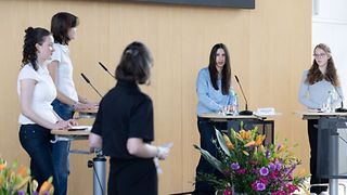 Die Finaldebatte der Altersgruppe 1