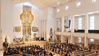 Blick in die Kirche