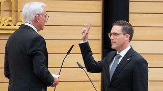Minister des Inneren, für Digitalisierung und Europa, Stellvertreter des Ministerpräsidenten und Vertreter des Landes Baden-Württemberg bei der Europäischen Union, Manuel Hagel
