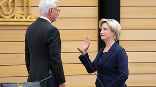 Ministerin für Wirtschaft, Handwerk und Tourismus, Dr. Nicole Hoffmeister-Kraut