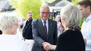 Landtagspräsident Thomas Strobl im Gespräch