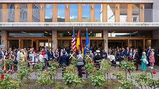 250. Jubiläum der Vereinigten Staaten von Amerika und 80. Jubiläum des Amerikahauses und des DAZ Stuttgart