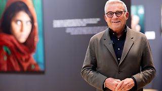 Landtagspräsident Thomas Strobl spricht ein Grußwort