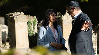 Auf dem jüdischen Friedhof