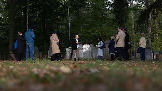 Auf dem jüdischen Friedhof