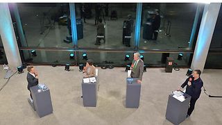 SWR Talkrunde mit Nico Kappel, Edda Markeli, Walter Sittler und Michael Panzer