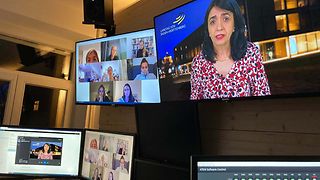 Landtagspräsident Aras nimmt am virtuellen Talk teil