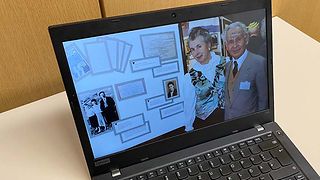 Das Bild zeigt Simone Arnold Liebster mit ihrem Mann