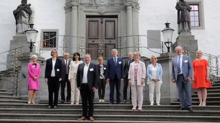 Gruppenfoto der Präsidentinnen und Präsidenten, die an der IPBK teilnehmen