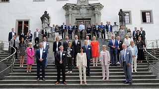 Gäste und Präsidentinnen und Präsidenten der IPBK