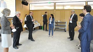 Empfang der Präsidentin für die neu gewählten Mitglieder des Verfassungsgerichtshofs