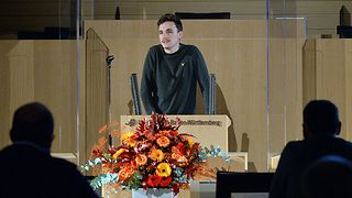 Poetry-Slam im Plenarsaal