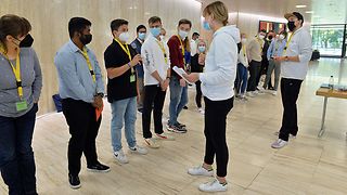 Jugendliche im Gespräch