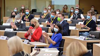 Teilnehmende am Bürgerforum